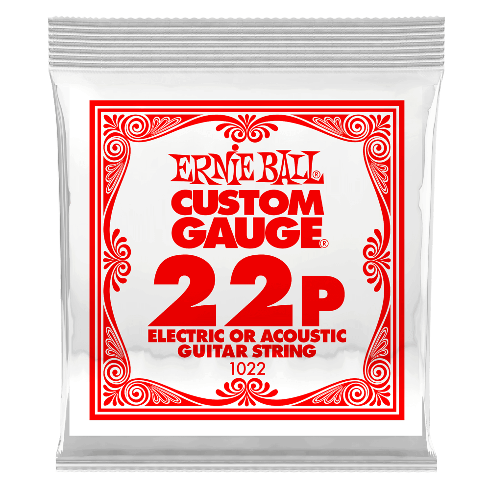 Ernie Ball Plain Steel Guitar Strings