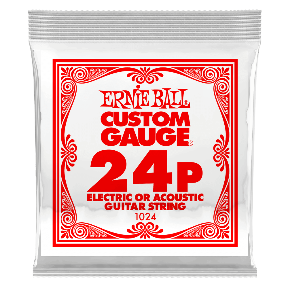 Ernie Ball Plain Steel Guitar Strings