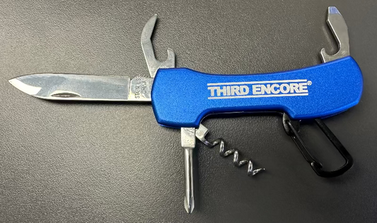 5-in-1 Knife with Carabiner Clip