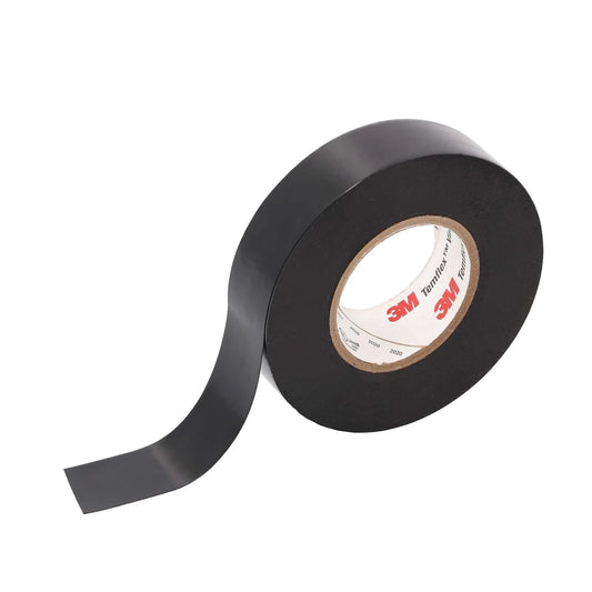 3M Temflex 1776 electrical tape, black, 3/4 in x 60 ft, 7 mil