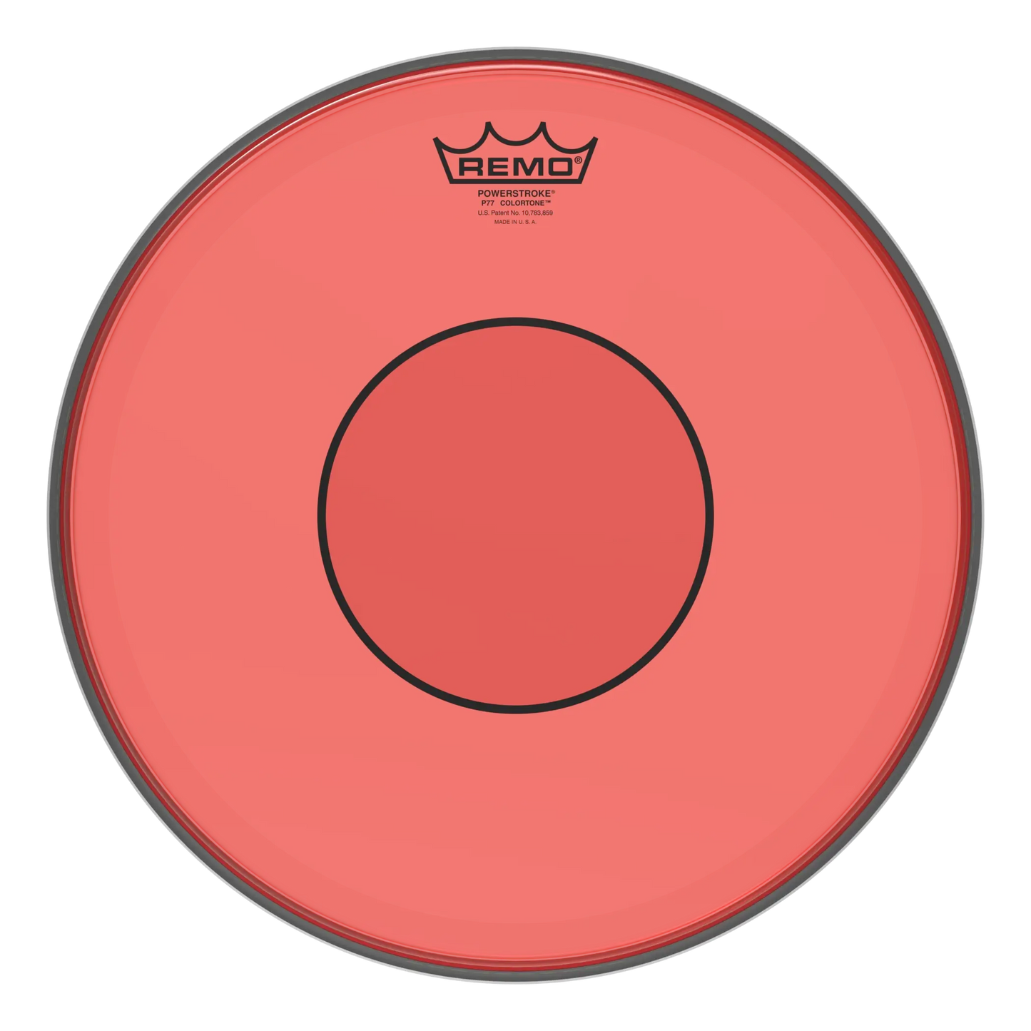 Remo Powerstroke P77 Colortone Red Snare Drumhead