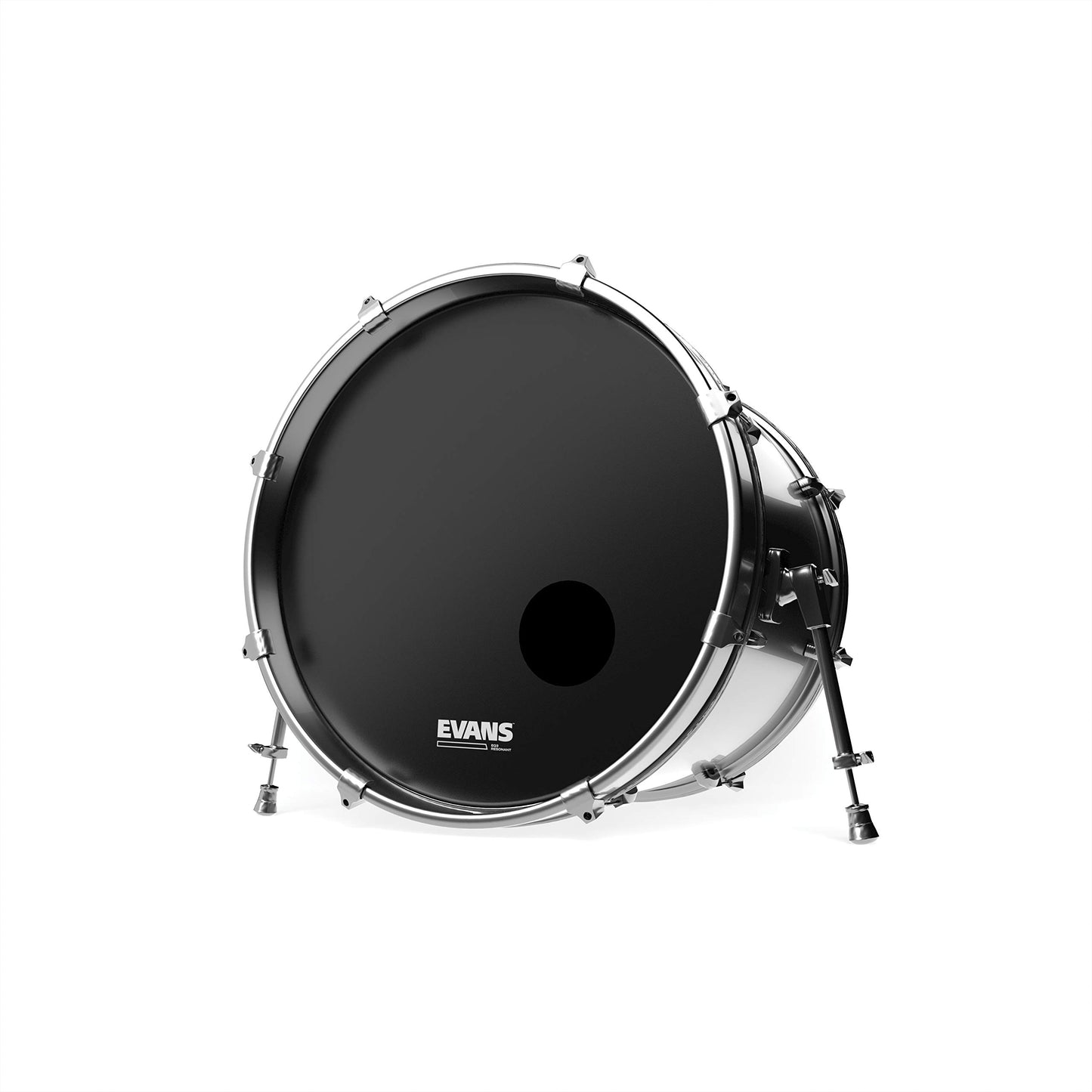 Evans EQ3 Onyx Resonant Bass Drum Head