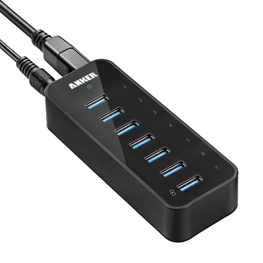 Anker 7-Port USB 3.0 Hub with Charging Port