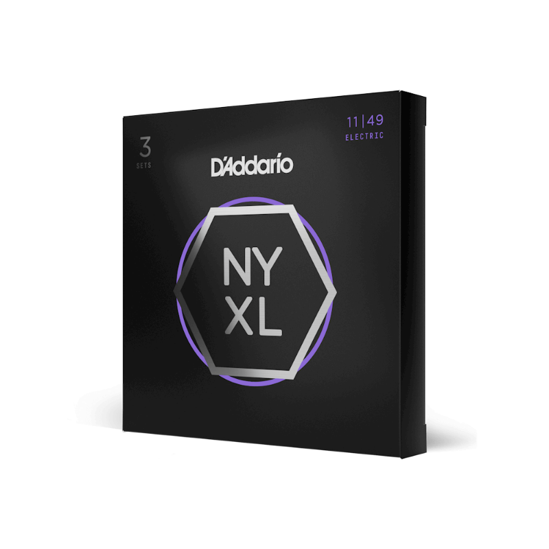 D'Addario 11-49 Medium, NYXL Electric Guitar Strings