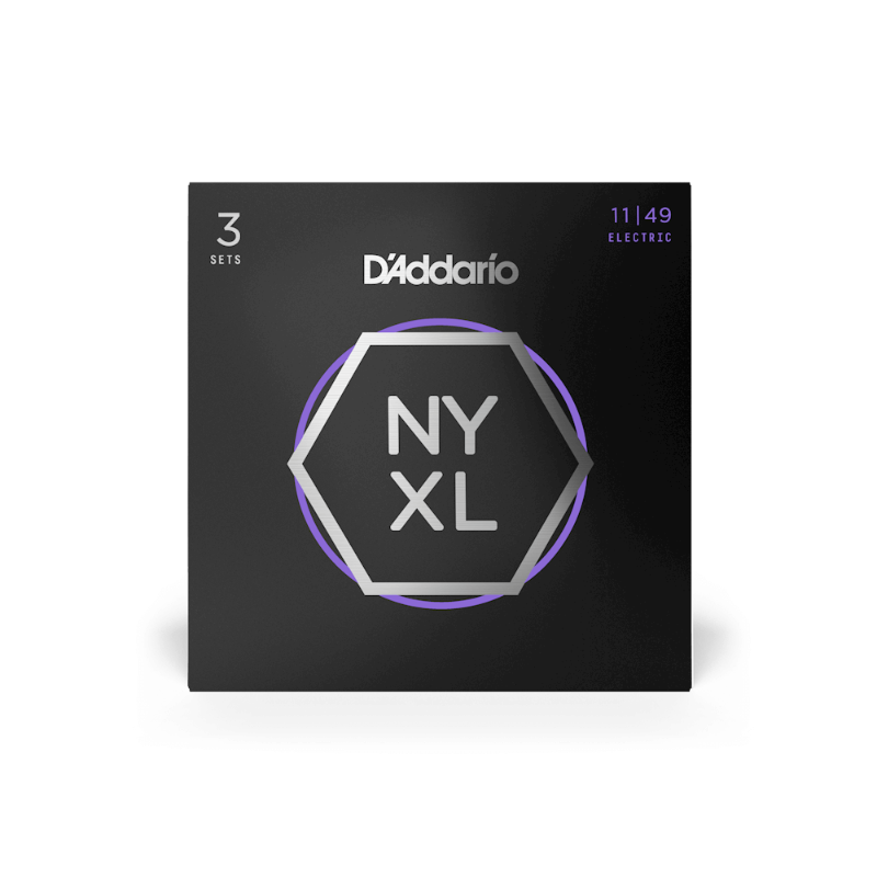 D'Addario 11-49 Medium, NYXL Electric Guitar Strings