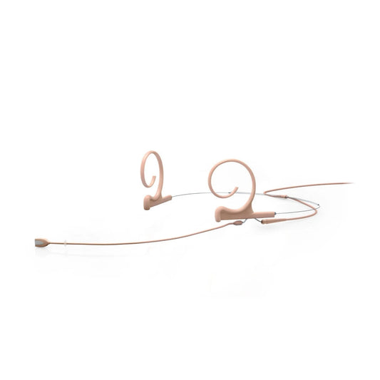 DPA 4188 CORE Slim Directional Flex Headset Microphone, 120mm Boom, Beige, TA4F Mini-XLR