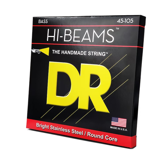 DR Strings Hi-Beam 45-105 Stainless Steel Strings