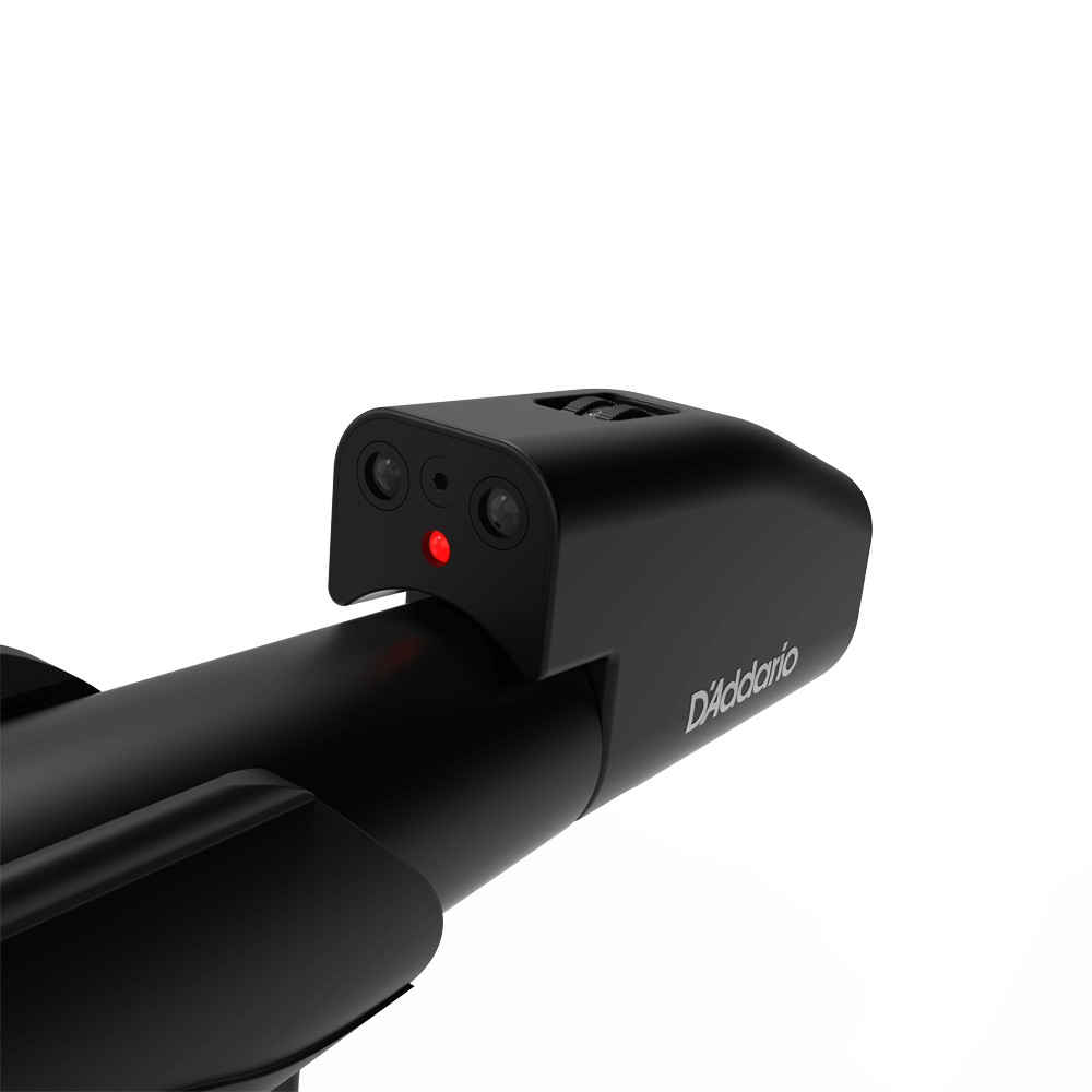 D'Addario IR Mic Mute, black microphone accessory with visible D'Addario logo mounted on a mic