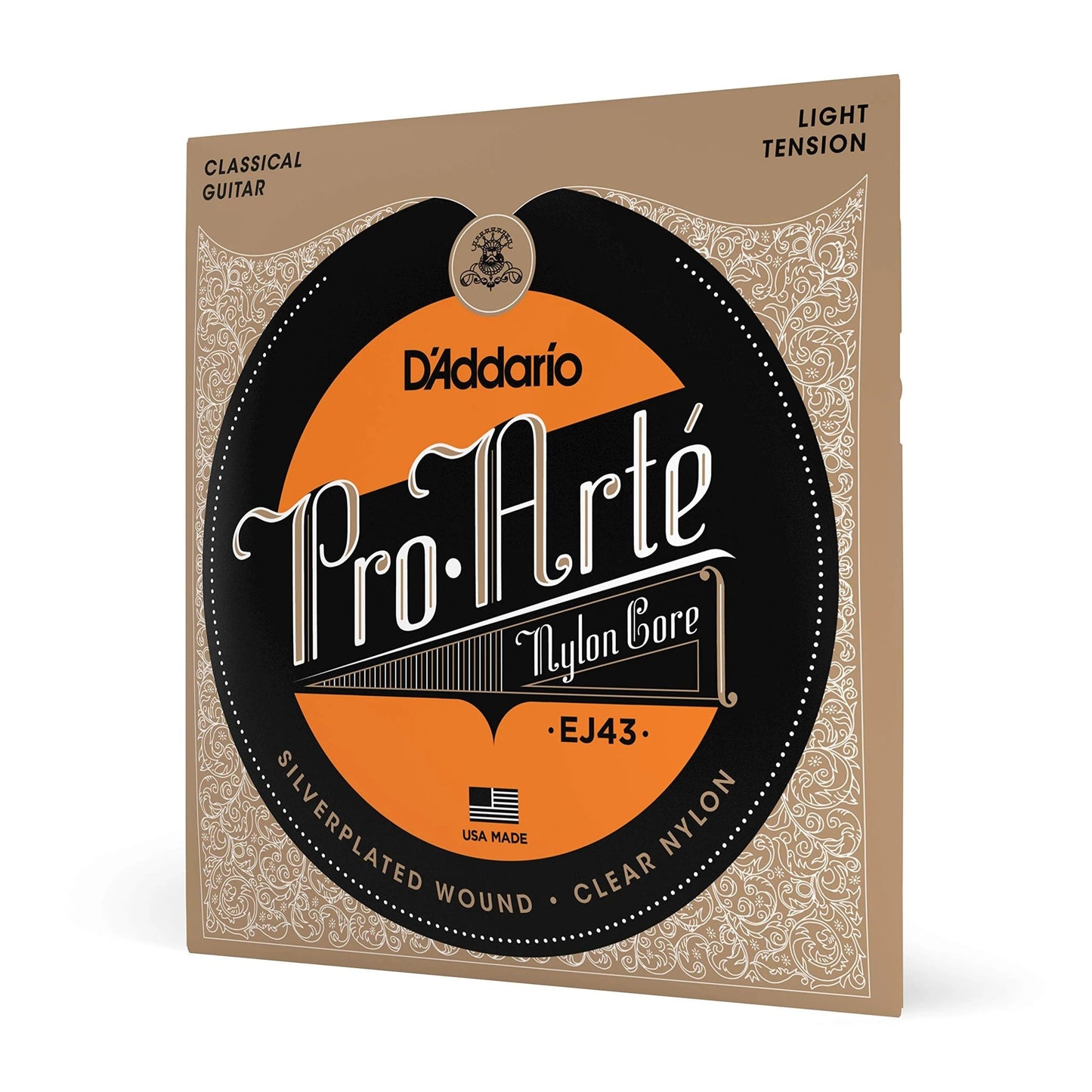 D'Addario Light Tension, Pro-Arte Nylon Classical Guitar Strings