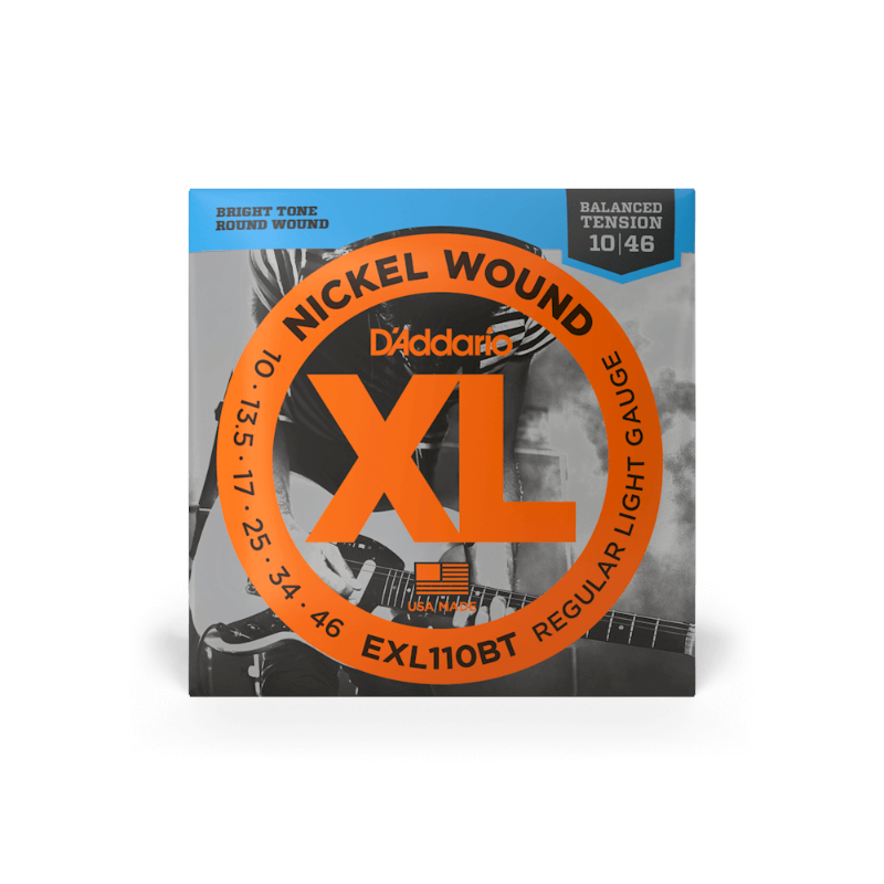D'Addario 10-46 Regular Light, XL Nickel Electric Guitar Strings