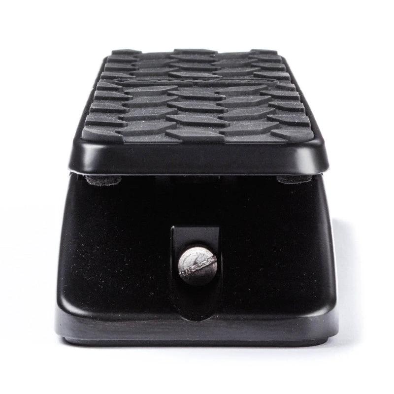 Dunlop Volume (X) Pedal, black guitar effects pedal with textured rubber top.