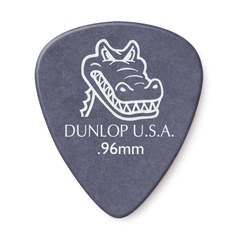 Dunlop Gator Grip guitar picks, blue-gray, 0.96mm