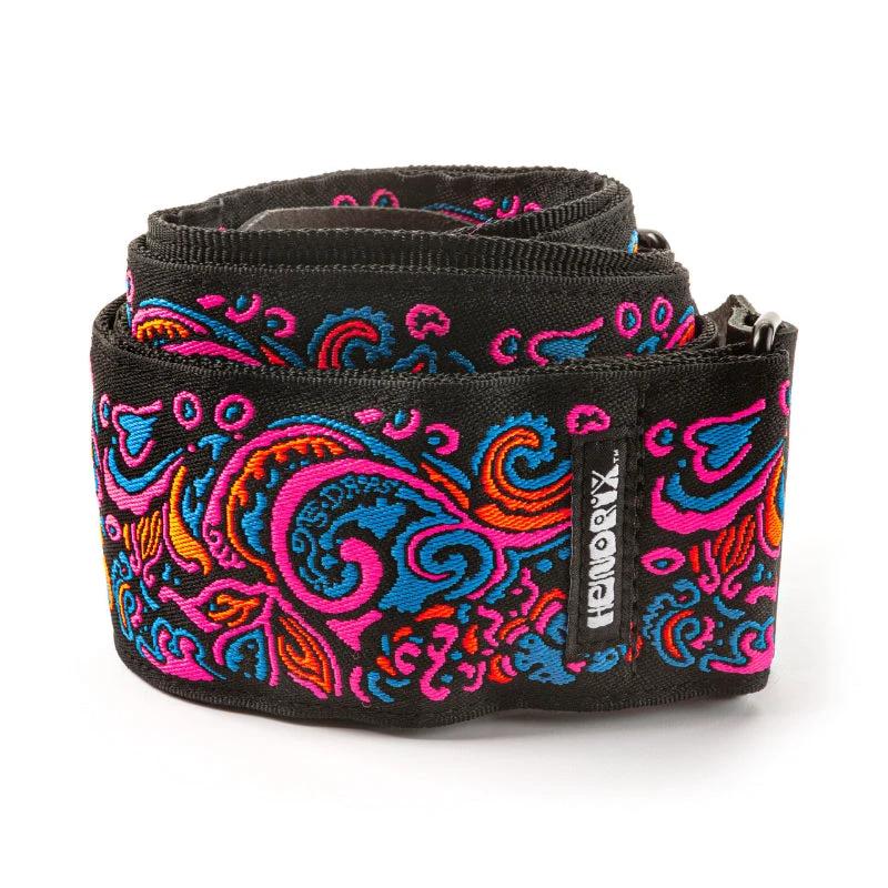 Dunlop Jimi Hendrix™ Blacklight Love Drops Pink Strap