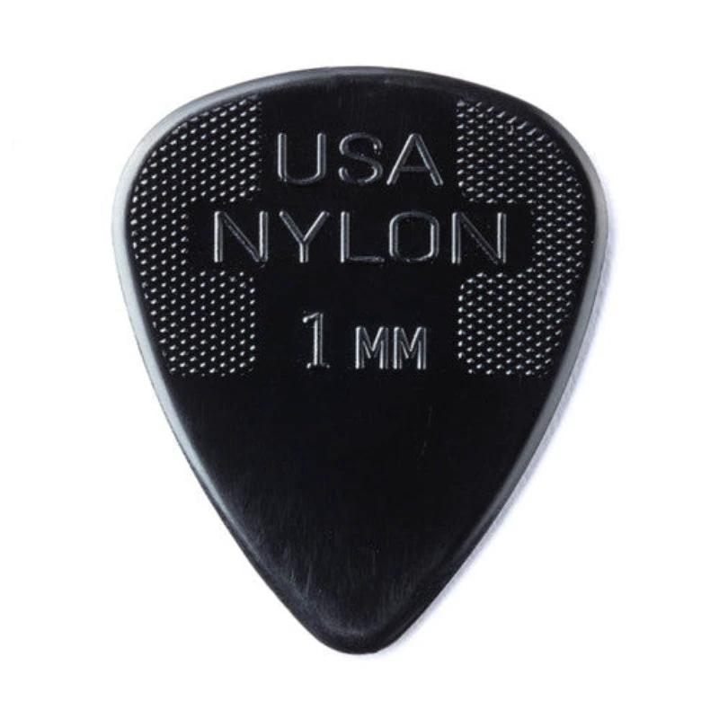 Dunlop Nylon Standard guitar pick, black, 1 mm gauge