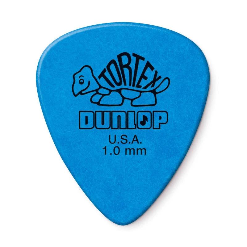 Dunlop Tortex Standard guitar pick, blue 1.0 mm thickness