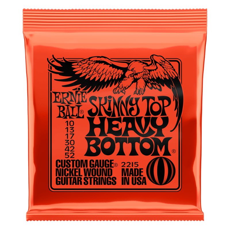 Ernie Ball 10-52 Skinny Top Heavy Bottom Slinky Nickel Wound Guitar Strings