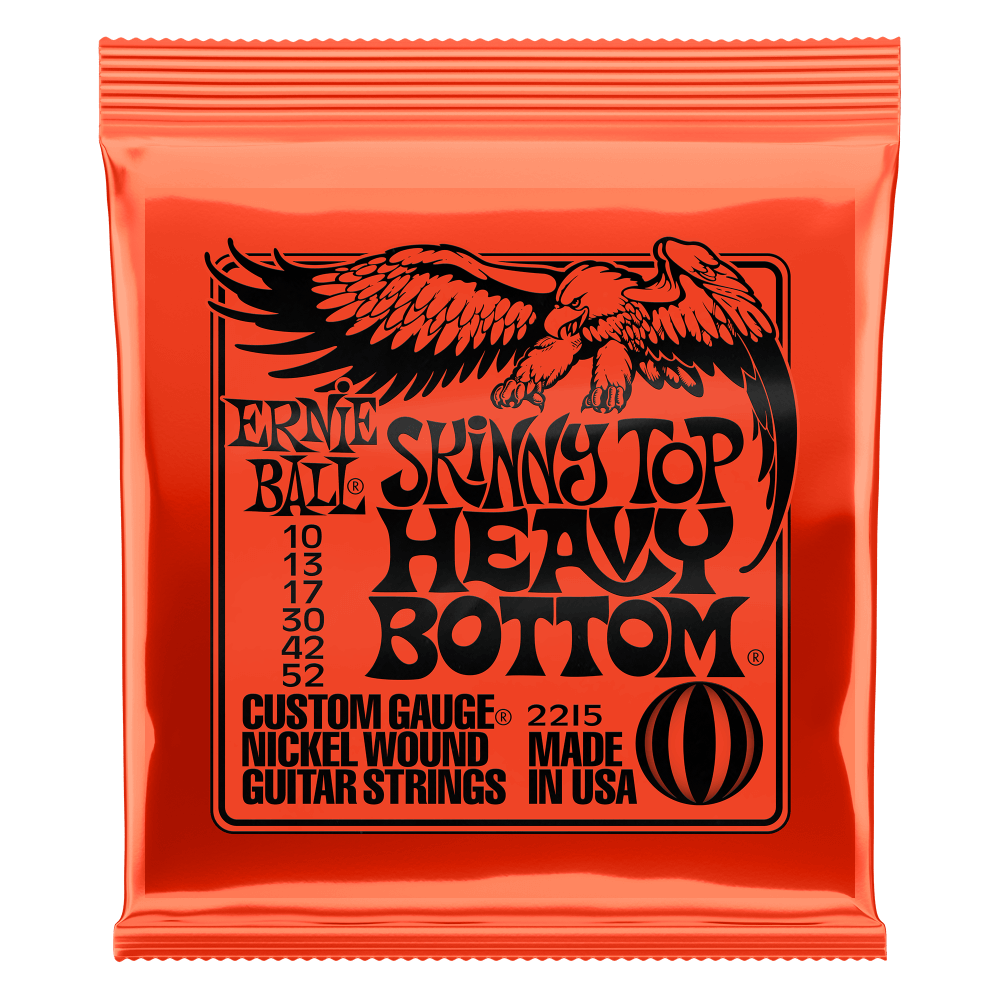 Ernie Ball 10-52 Skinny Top Heavy Bottom Slinky Nickel Wound Guitar Strings P02215