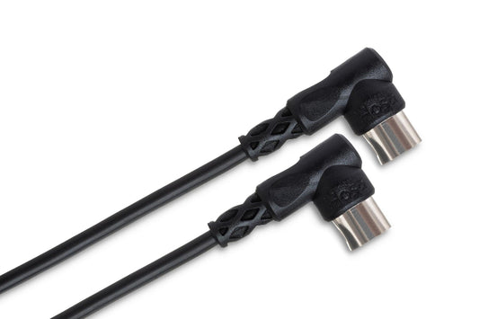 Hosa MIDI Right Angle-Right Angle Cable