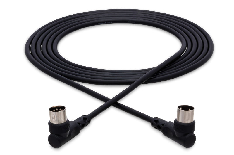 Hosa MIDI Right Angle-Right Angle Cable
