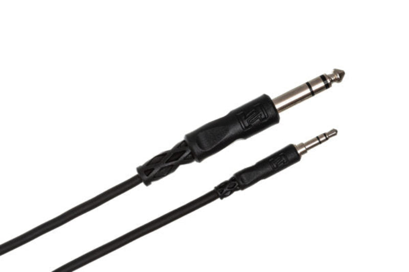 Hosa Stereo Interconnect 3.5mm TRS to 1/4" TRS
