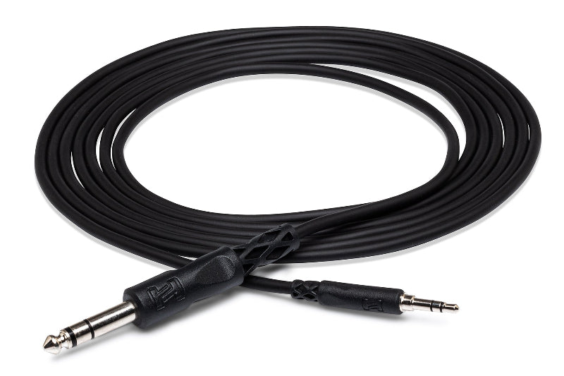 Hosa Stereo Interconnect 3.5mm TRS to 1/4" TRS