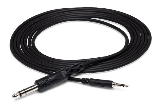 Hosa Stereo Interconnect 3.5mm TRS to 1/4" TRS