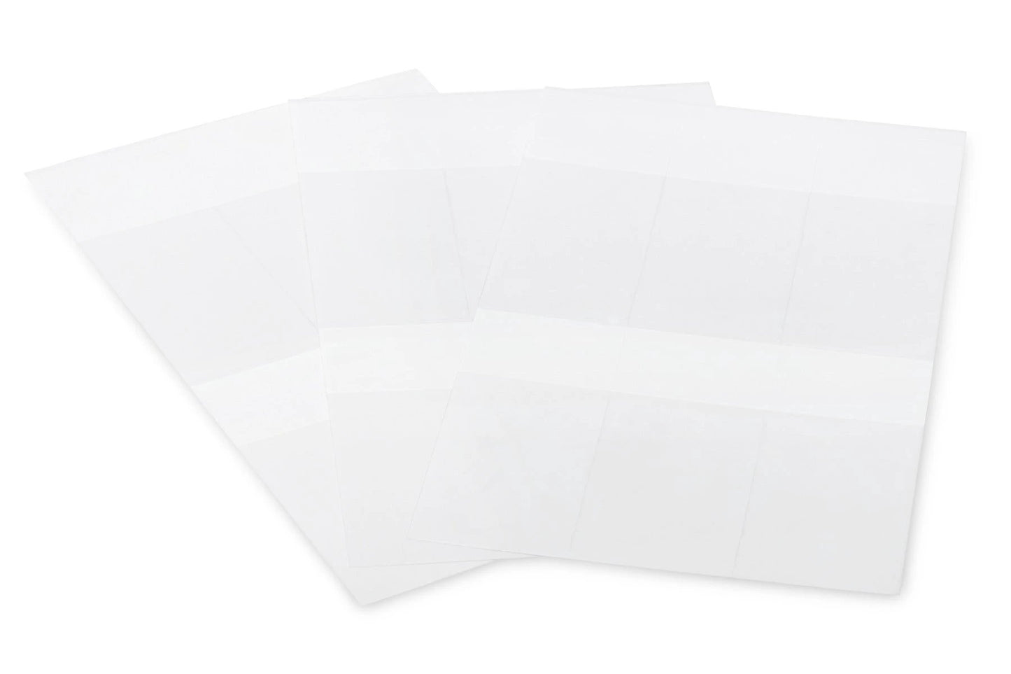 Hosa Label-A-Cable cable labels, 60 pc; white adhesive label sheets for wire and cable identification