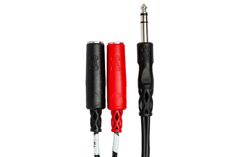 Hosa Stereo Breakout 1/4 in TRS to Dual 1/4 in TSF