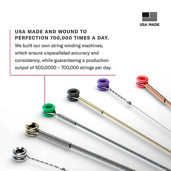 D'Addario 13-56 Medium, XT 80/20 Bronze Coated Acoustic Guitar Strings