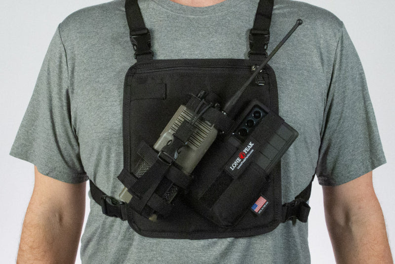 Lone Peak Universal Mesh Radio & Cell Phone Chest Harness