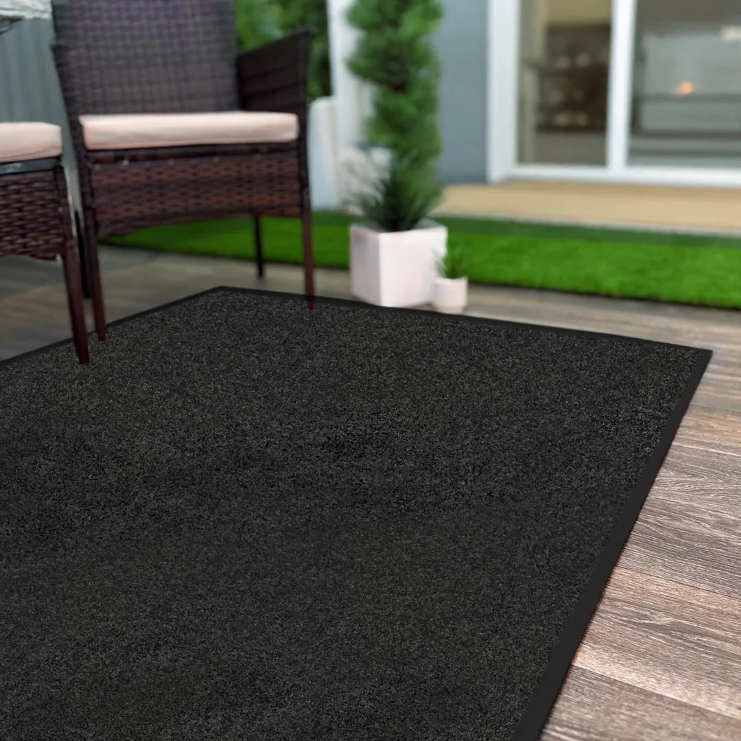 Drum Rug 8'x8' Black