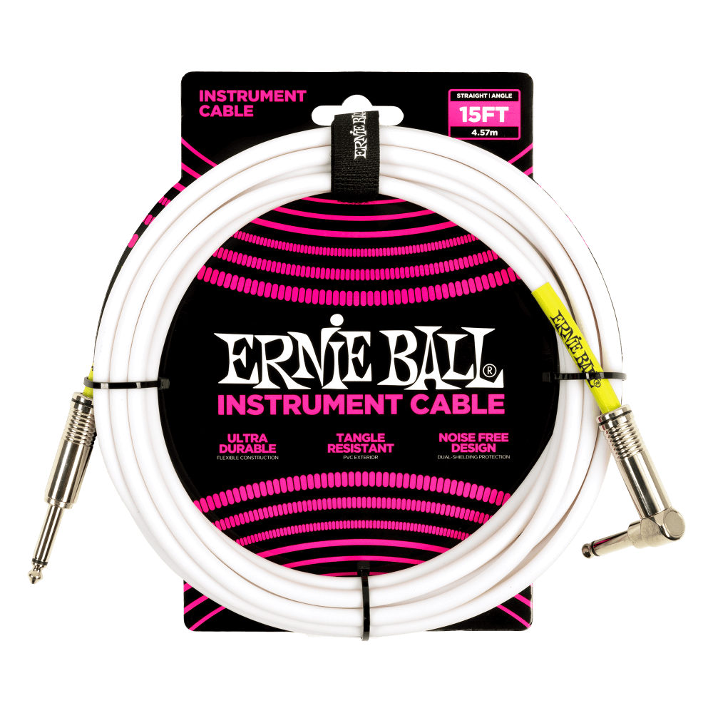 Ernie Ball Classic Instrument Cable Straight/Angle 15ft