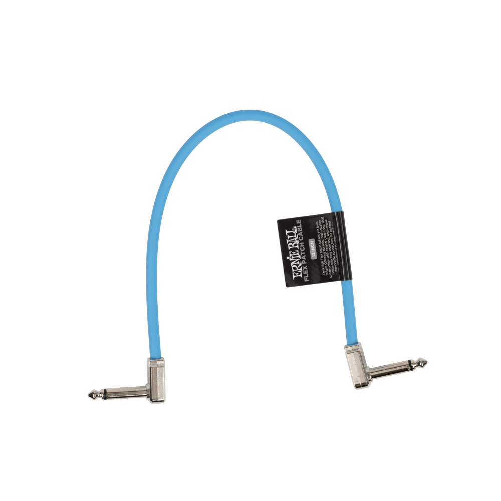Ernie Ball Flex Patch Cable 12in Single