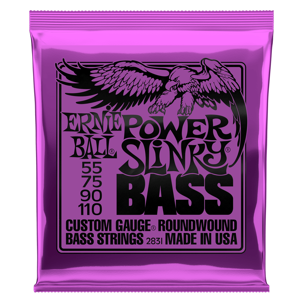 Ernie Ball 55-110 Power Slinky Nickel Wound Bass Strings