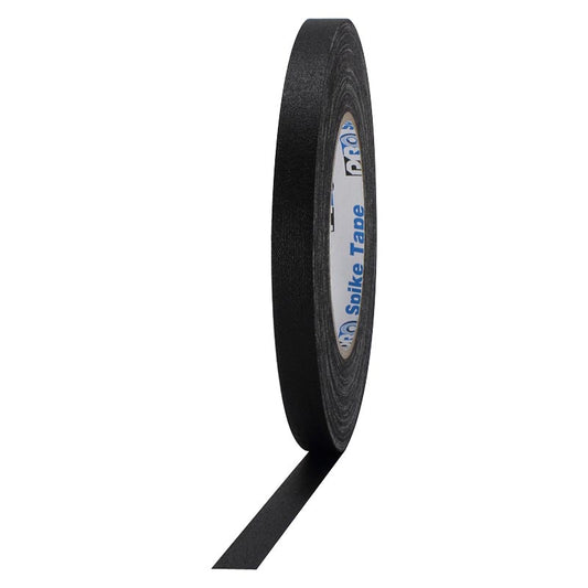 Pro Tapes Pro Spike Cloth Gaffers Tape 1/2 Inch 45 Yard