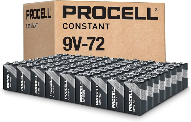 Duracell 1604A Procell Alkaline Constant Batteries 9V