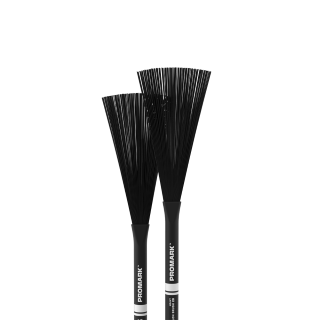 Promark Heavy Nylon Brushes 2B Black drum sticks set of 3