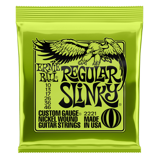 Ernie Ball 10-46 Regular Slinky Nickel Wound Guitar Strings