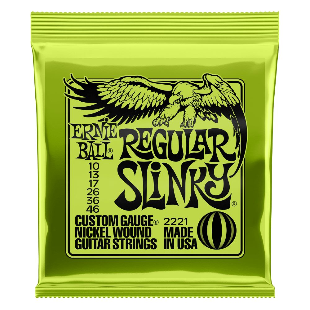 Ernie Ball 10-46 Regular Slinky Nickel Wound Guitar Strings