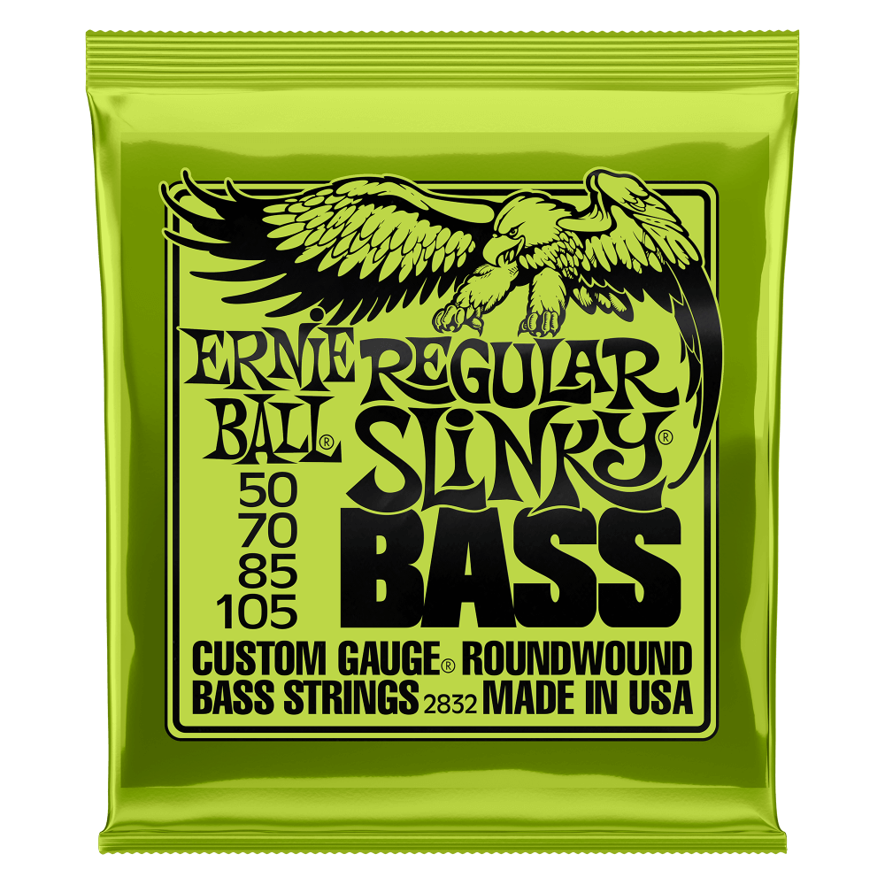 Ernie Ball 50-105 Regular Slinky Nickel Wound Bass Strings