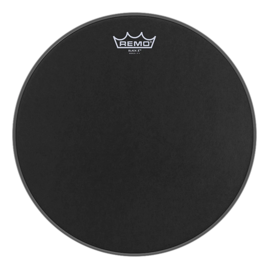 Remo Emperor X Black Suede Drumheads