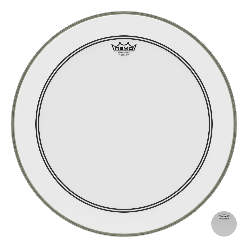 Remo Powerstroke P3 Smooth White Drumheads