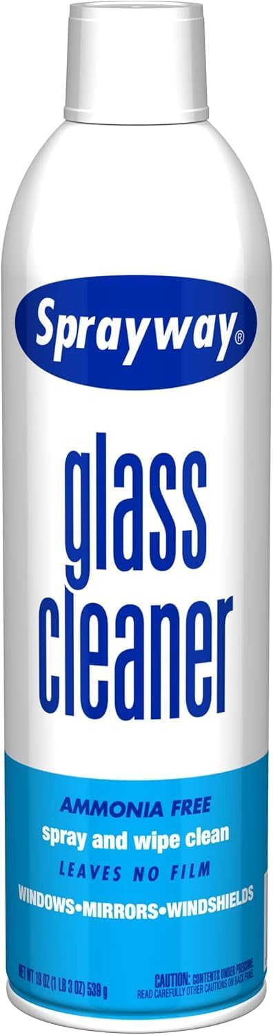 Sprayway Glass Cleaner With Foam Spray SW050, 19 Oz