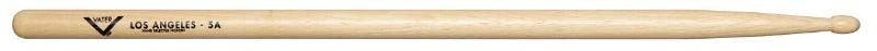 Wooden drumstick with a brand logo on a white background