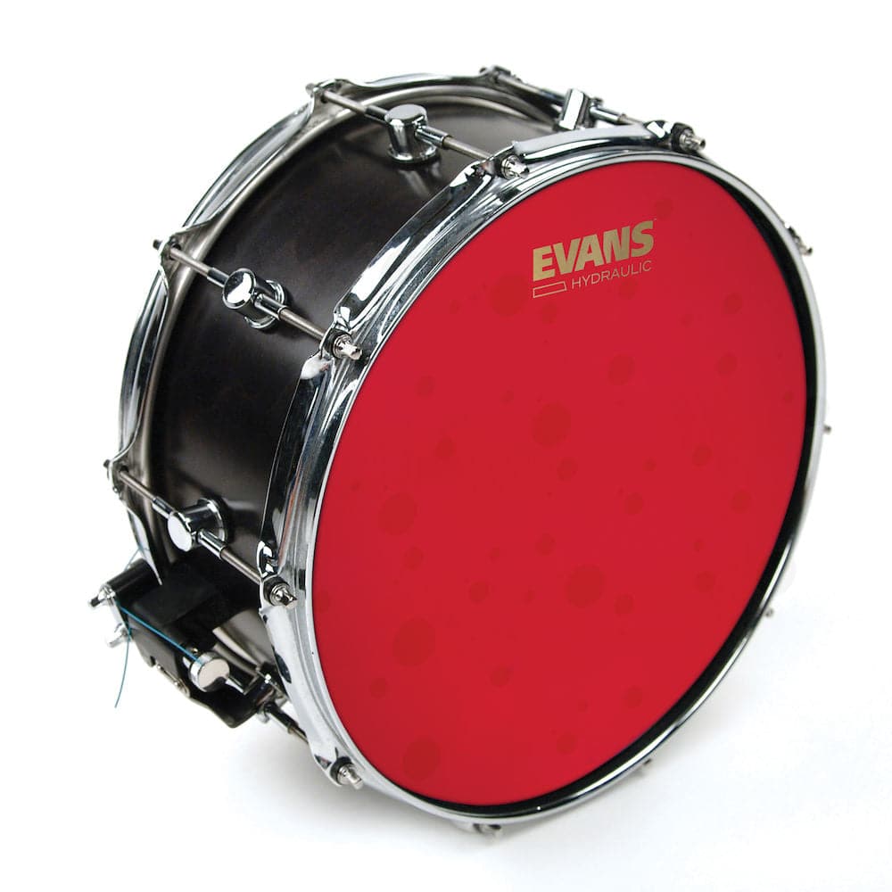 Evans Hydraulic Snare Red