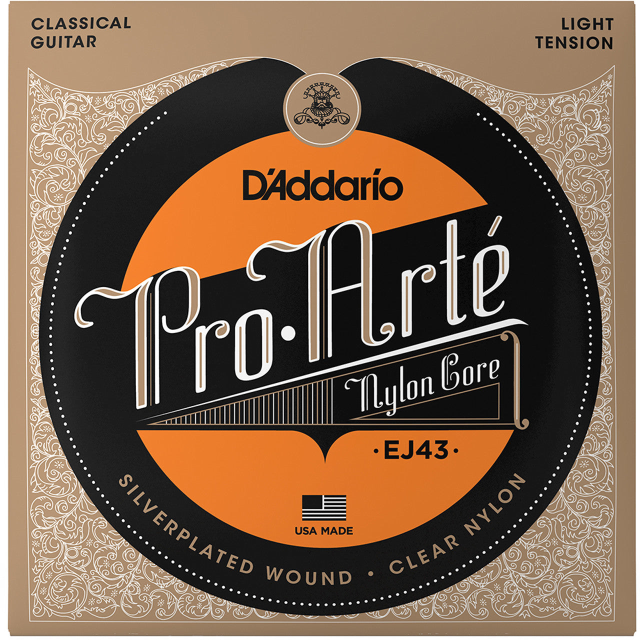 D'Addario Light Tension, Pro-Arte Nylon Classical Guitar Strings