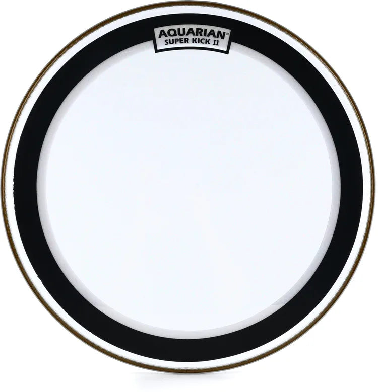 Aquarian Superkick II Clear Bass Drumhead
