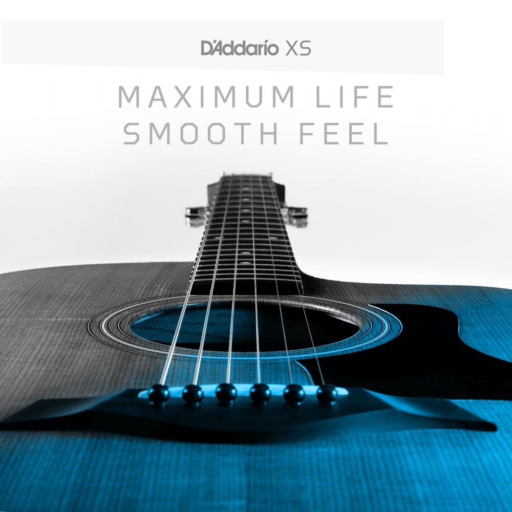 D'Addario XSE1046 XS Coated Electric Guitar Strings, 10-46 Regular Light
