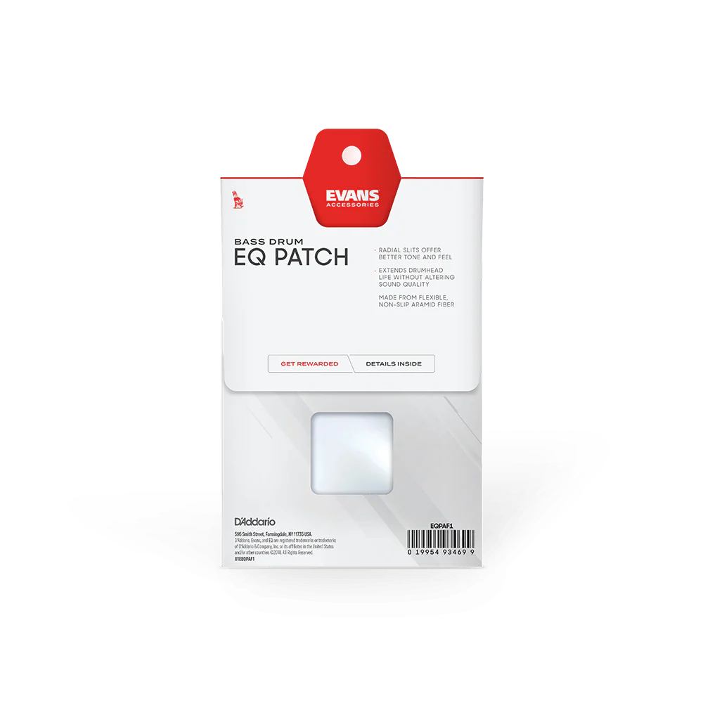 Evans EQ Patch Aramid Fiber Single Patch 2-Pack