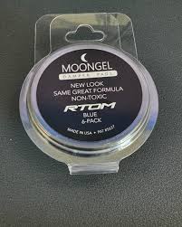 RTOM Moongels Drum Damper Pads - Blue (6-Pack)